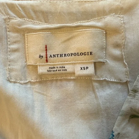 Anthropologie Floral Wrap Midi Dress Multicolor - Picture 6 of 7